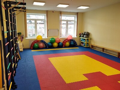 Физкультурный зал по адресу мкр.Западный д.2